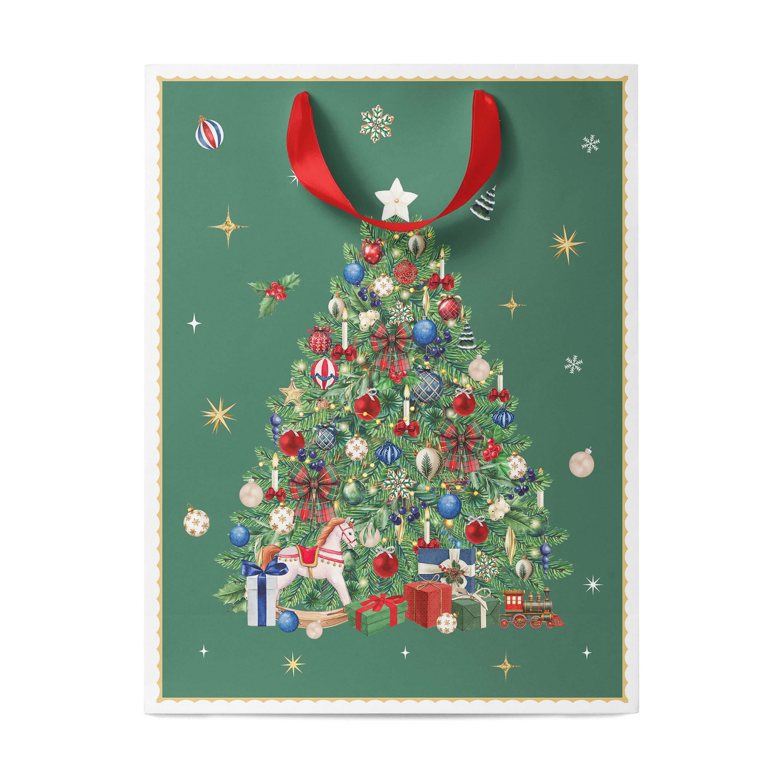 Изображение товара Пакет подарочный новогодний CITY HOME TRADE 31*41*10