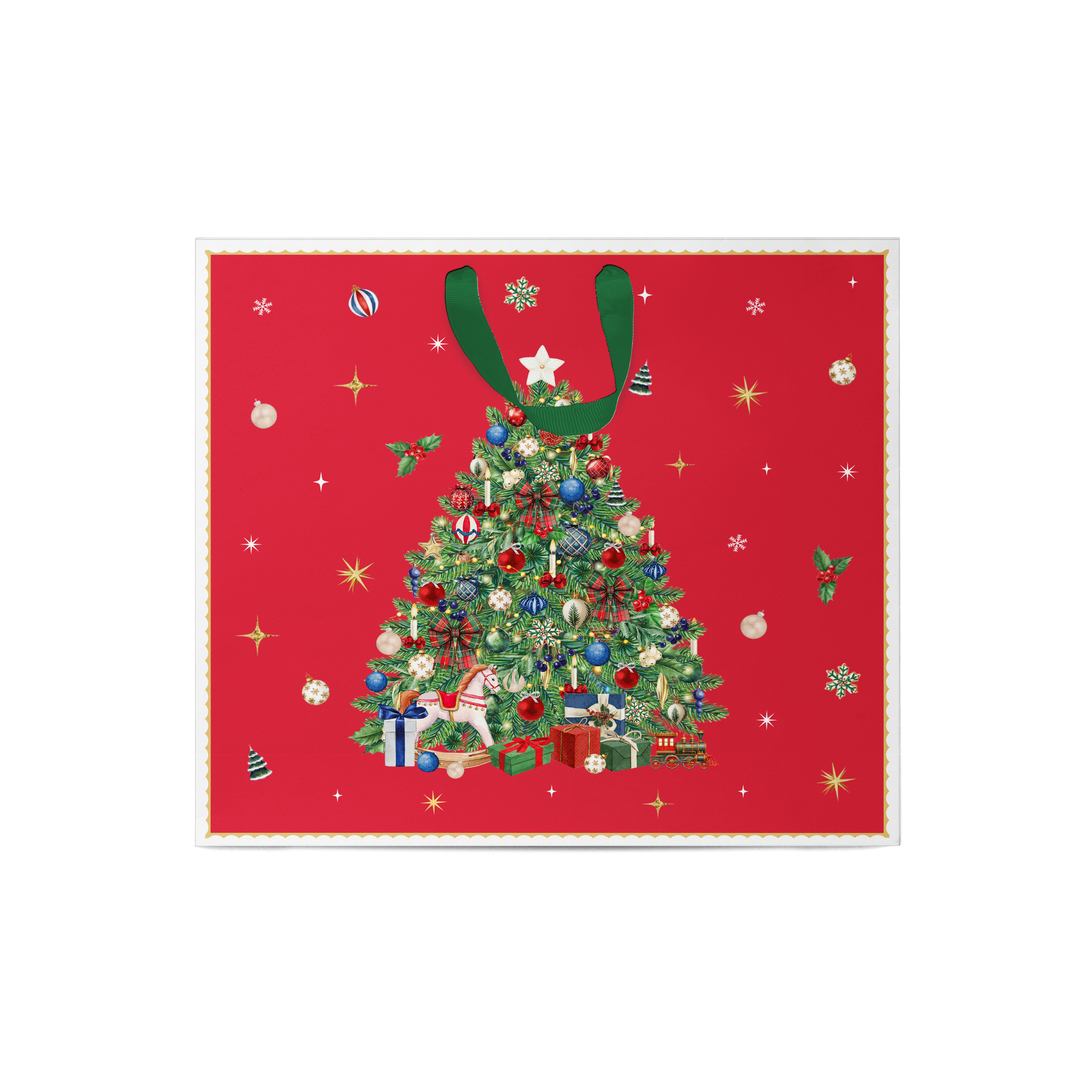 Изображение товара Пакет подарочный новогодний премиум CITY HOME TRADE 45*41*18