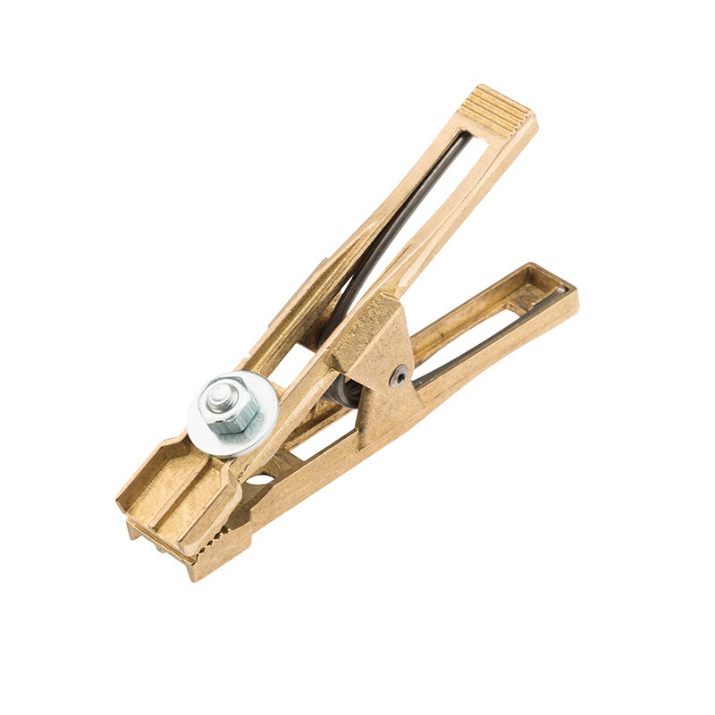 Изображение товара Зажим для сварки «крокодил» САТУРН Профи латунь 400 А