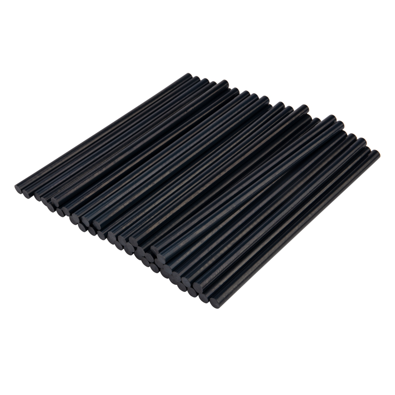 Изображение товара Клеевые стержни REXANT 270x11 мм черные 37 шт - универсальные, быстро застывающие