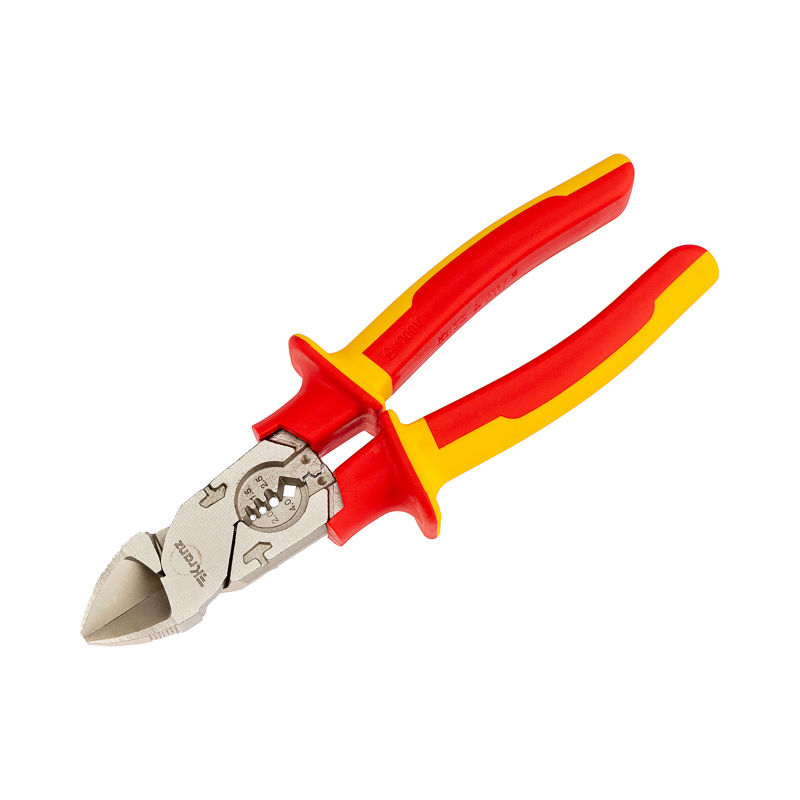 Изображение товара Диэлектрические бокорезы комбинированные Kranz 1000 В 206 мм