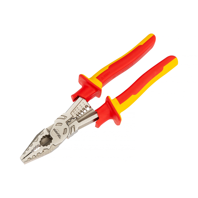 Изображение товара Диэлектрические комбинированные плоскогубцы Kranz 1000 В 230 мм