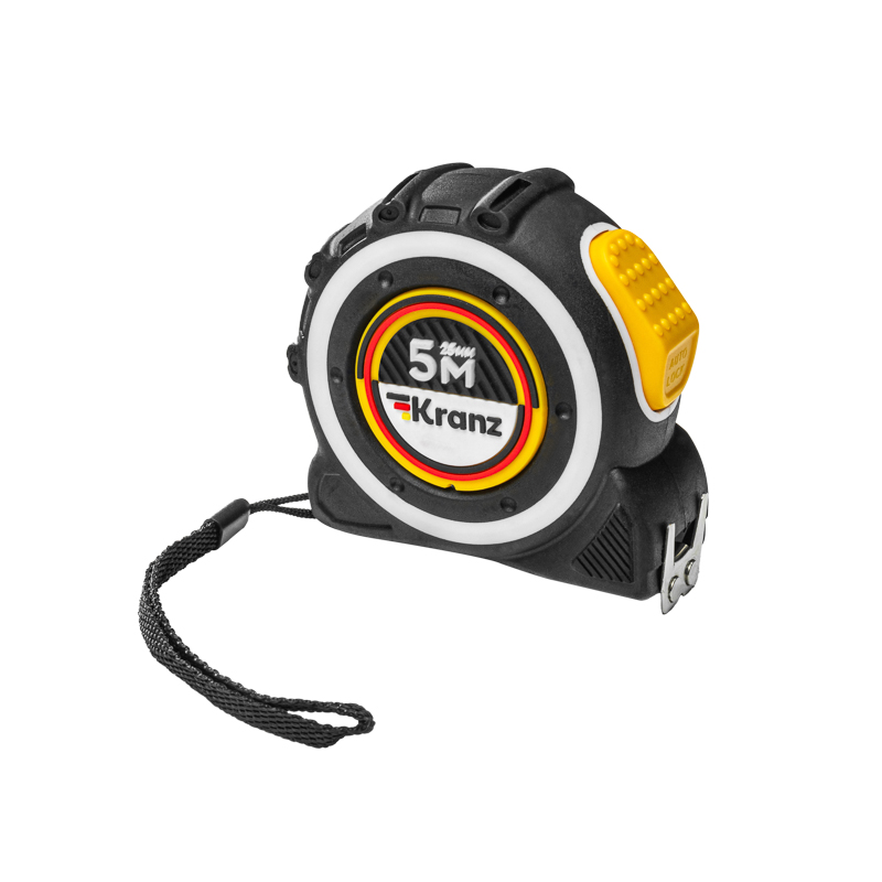 Изображение товара Рулетка измерительная Kranz Selbstfixierung 5 м x 25 мм автоматическая