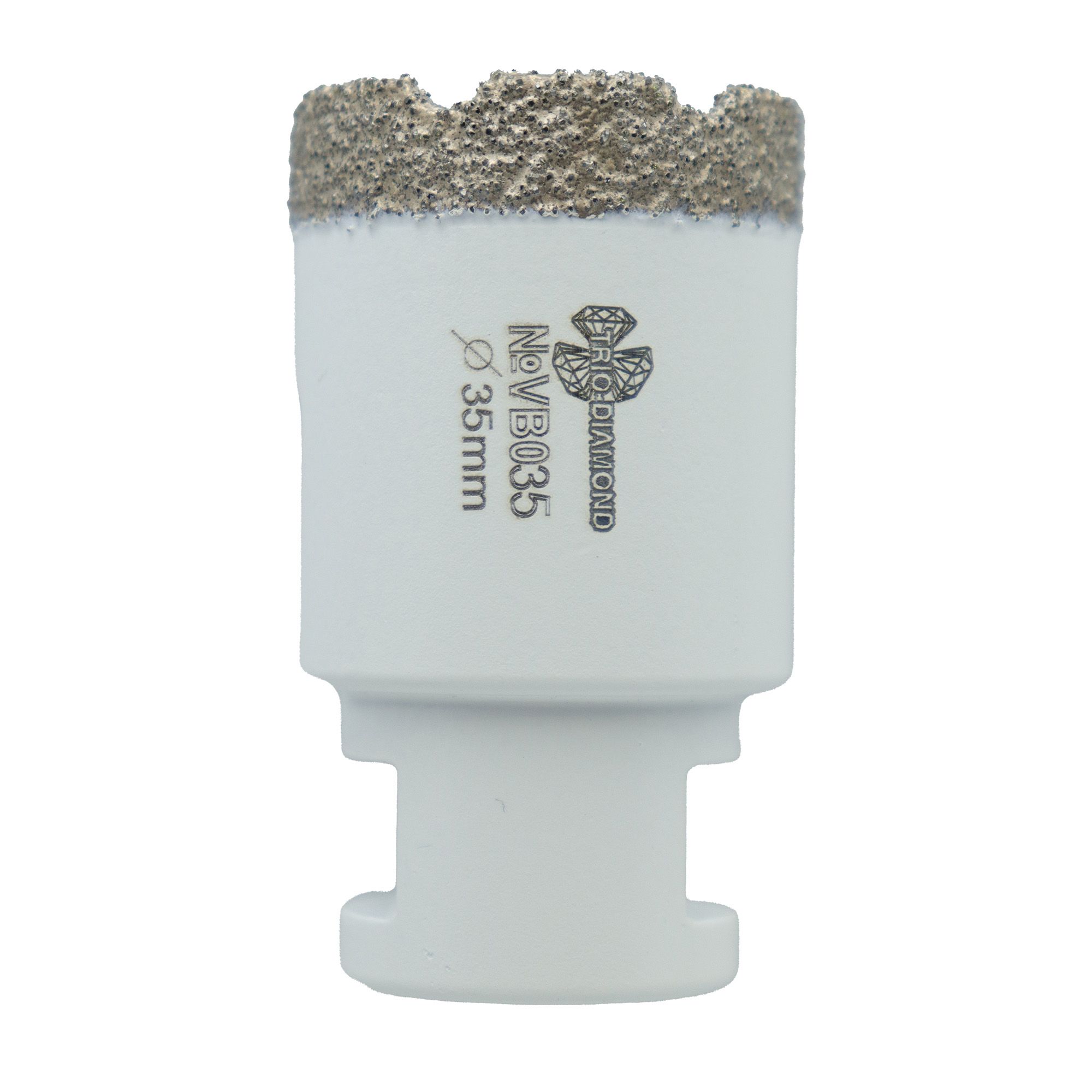 Изображение товара Коронка по керамограниту TRIO-DIAMOND Vacuum Brazed VB035 35 мм