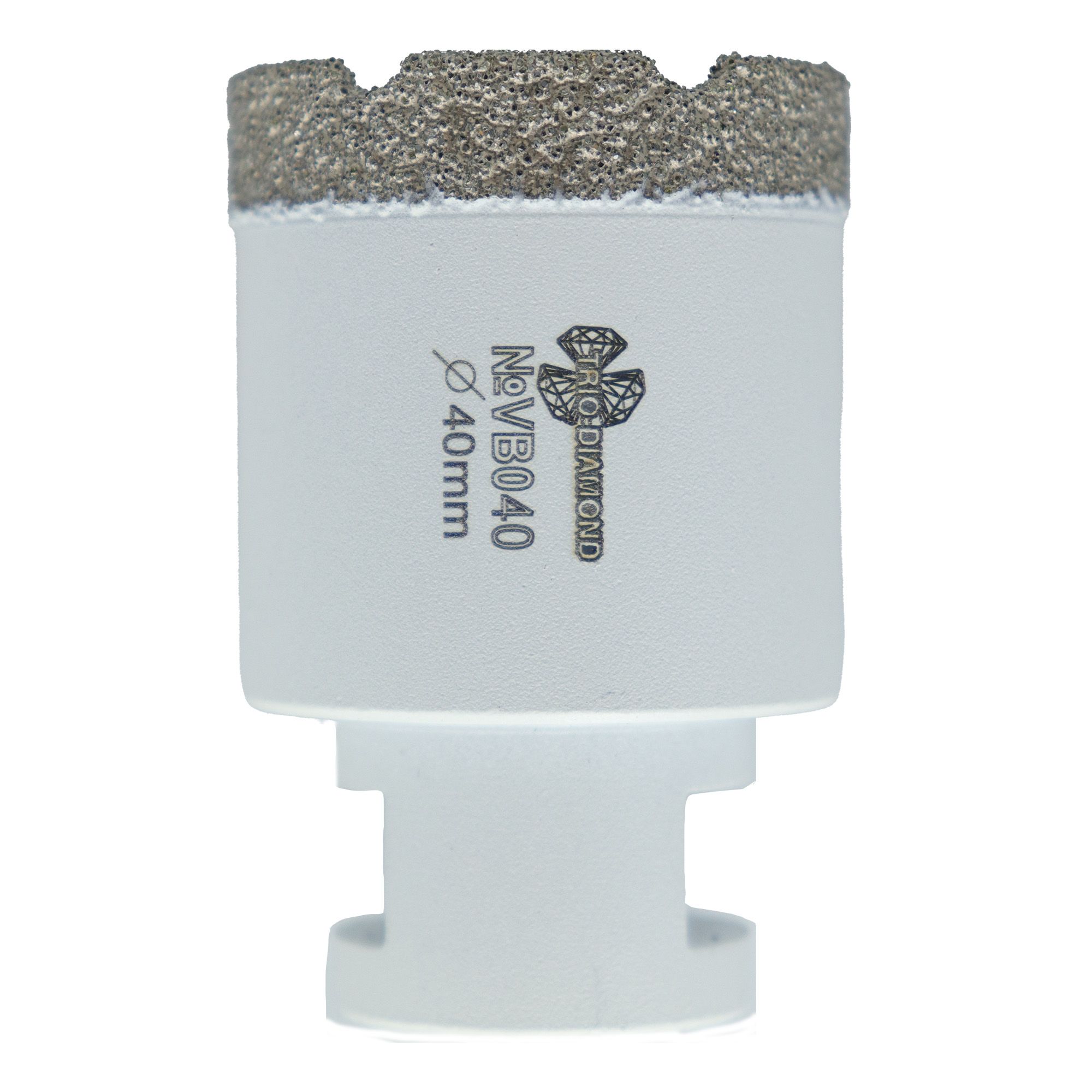 Изображение товара Коронка по керамограниту TRIO-DIAMOND Vacuum Brazed 40 мм для УШМ