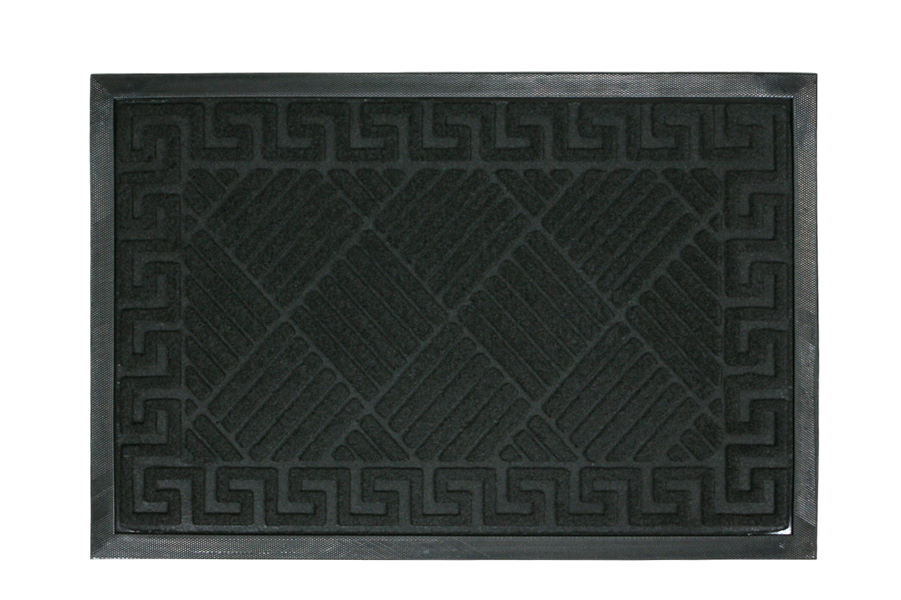 Изображение товара Коврик придверный влаговпитывающий Joy Home 40х60 см черный