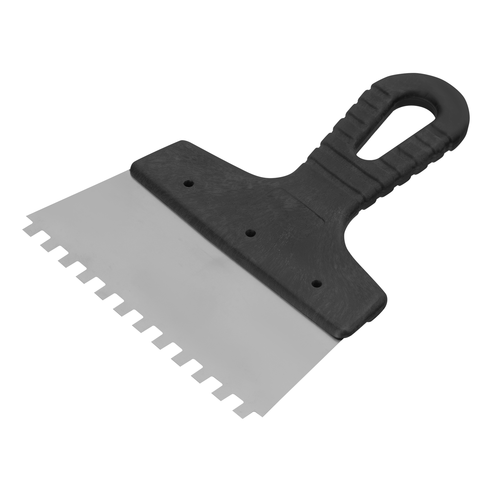 Изображение товара Шпатель Сибртех из нержавеющей стали 150 мм зуб 6x6 мм, строительный инструмент