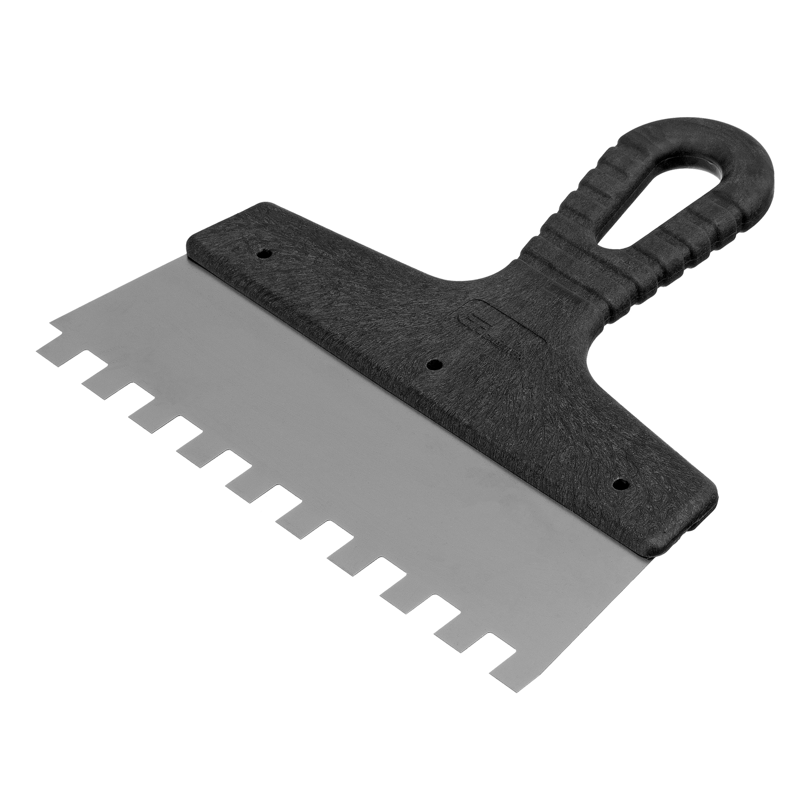 Изображение товара Шпатель Сибртех из нержавеющей стали 200 мм зуб 10x10 мм