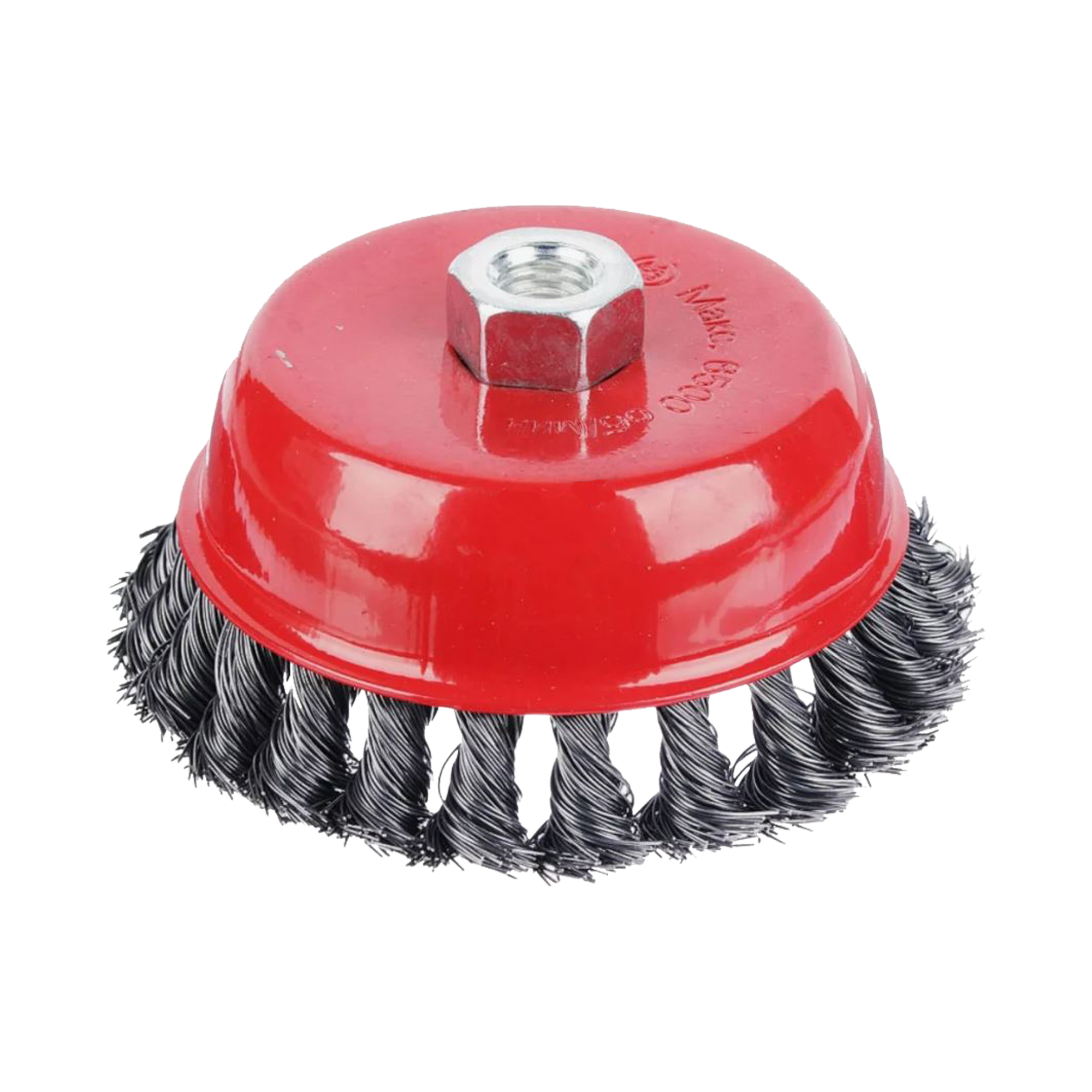 Изображение товара Обдирочная кордщетка FLEXIONE 100x0,5 мм для УШМ, стальная витая проволока