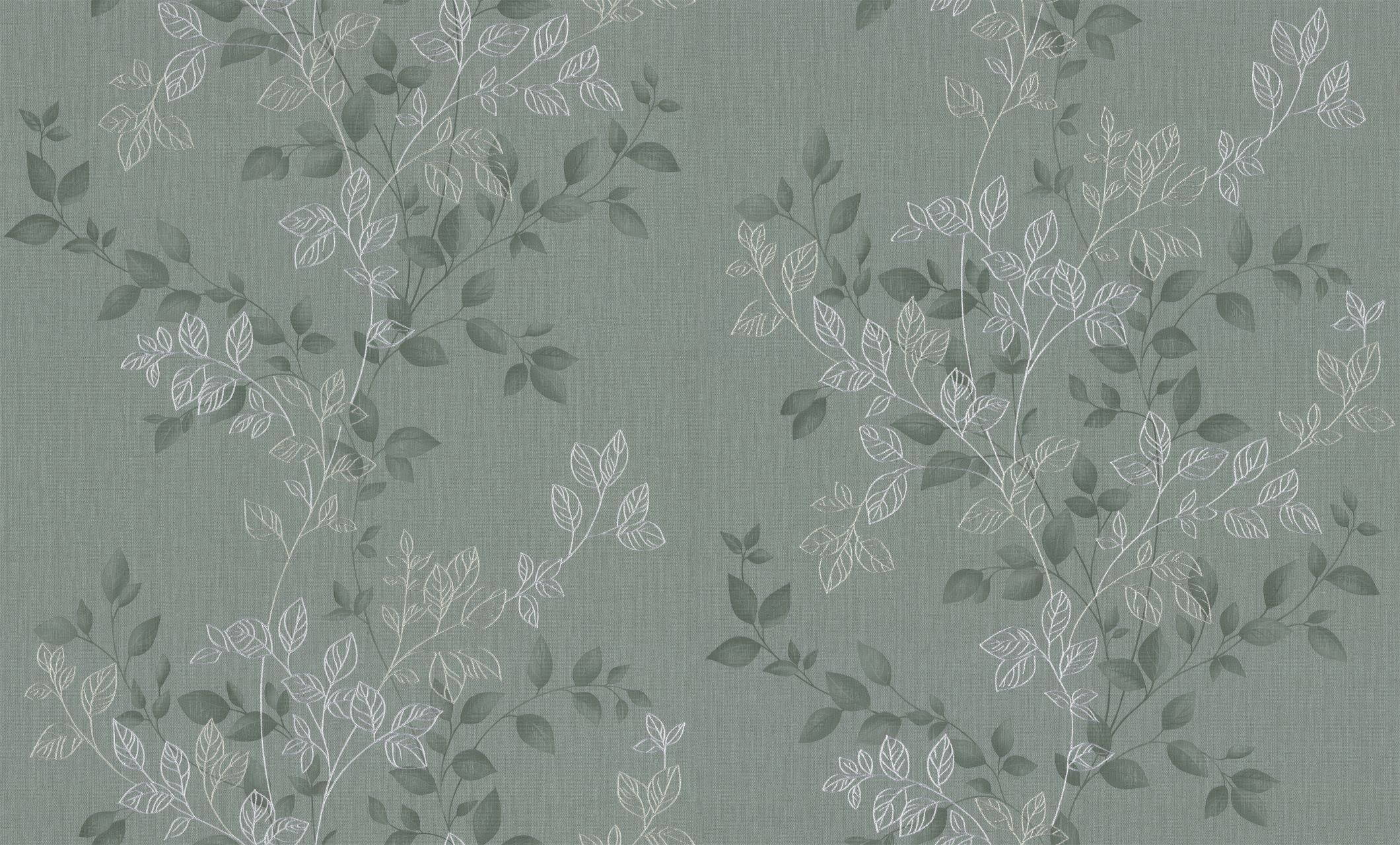 Изображение товара Обои Палитра PL72586-77 виниловые на флизелиновой основе зелёные 1.06 x 10.05 м