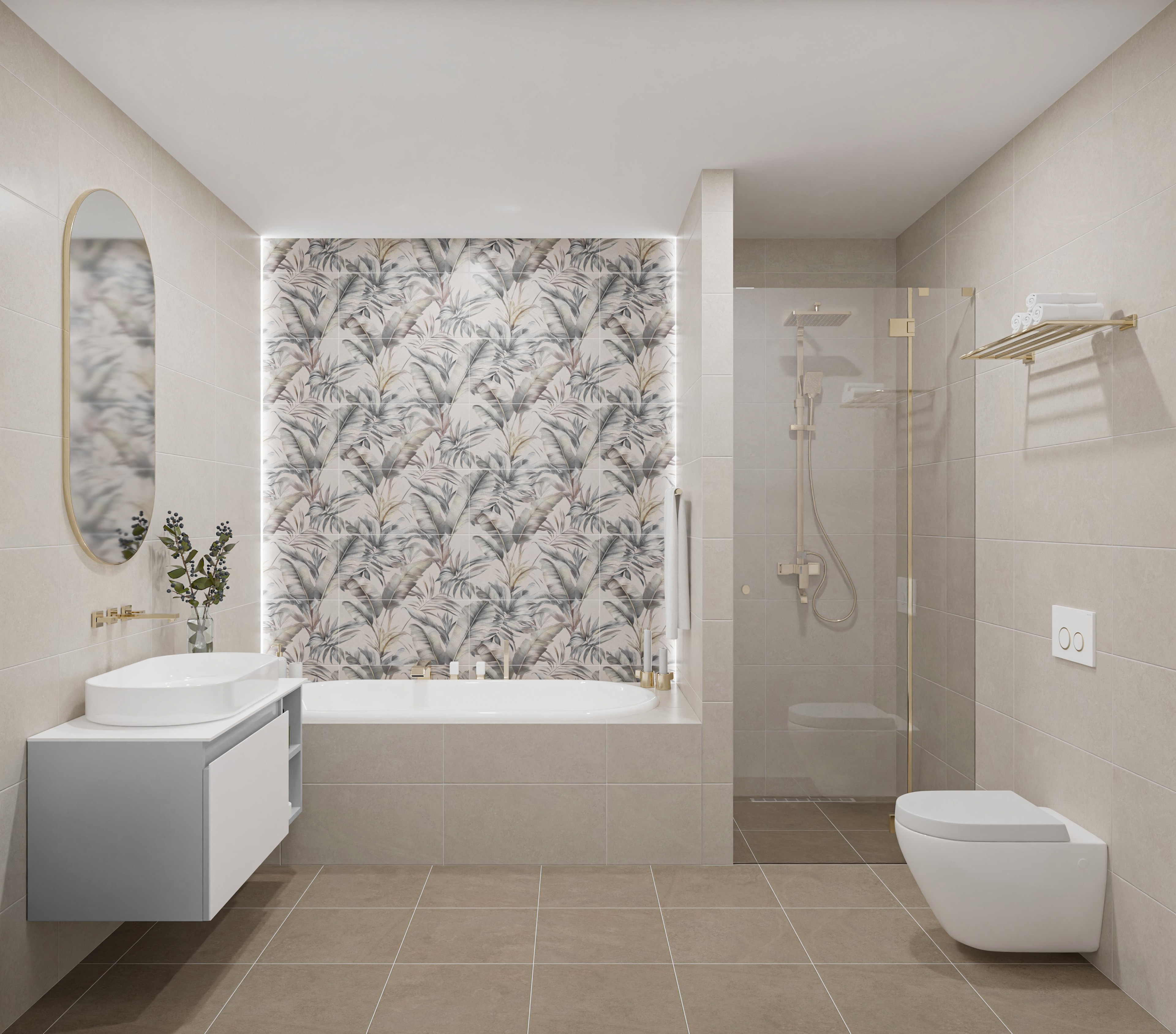 Изображение товара Плитка Настенная Azori Sandstone Decor 1 бежевый  31,5Х63 см 1,79 м²