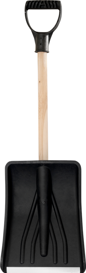 Изображение товара Лопата для снега 365 ДНЕЙ 36, 5х25см - прочная и легкая для уборки снега