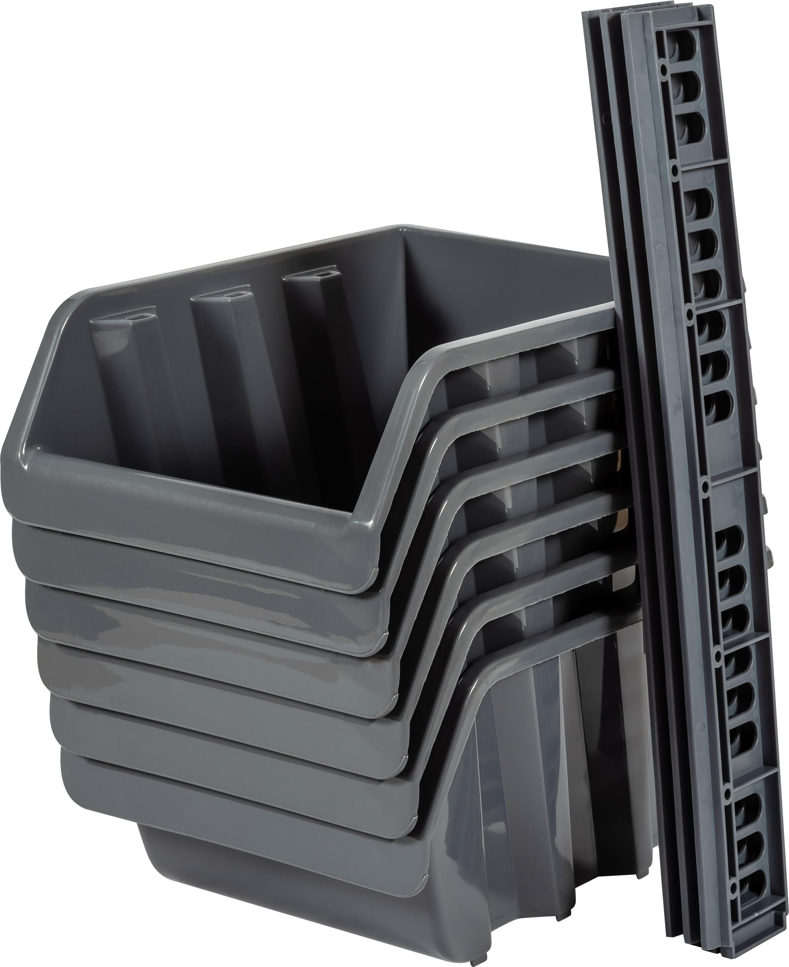 Изображение товара Набор лотков для метизов BLOCKER Master 263x195x350мм 6 шт для организации хранения