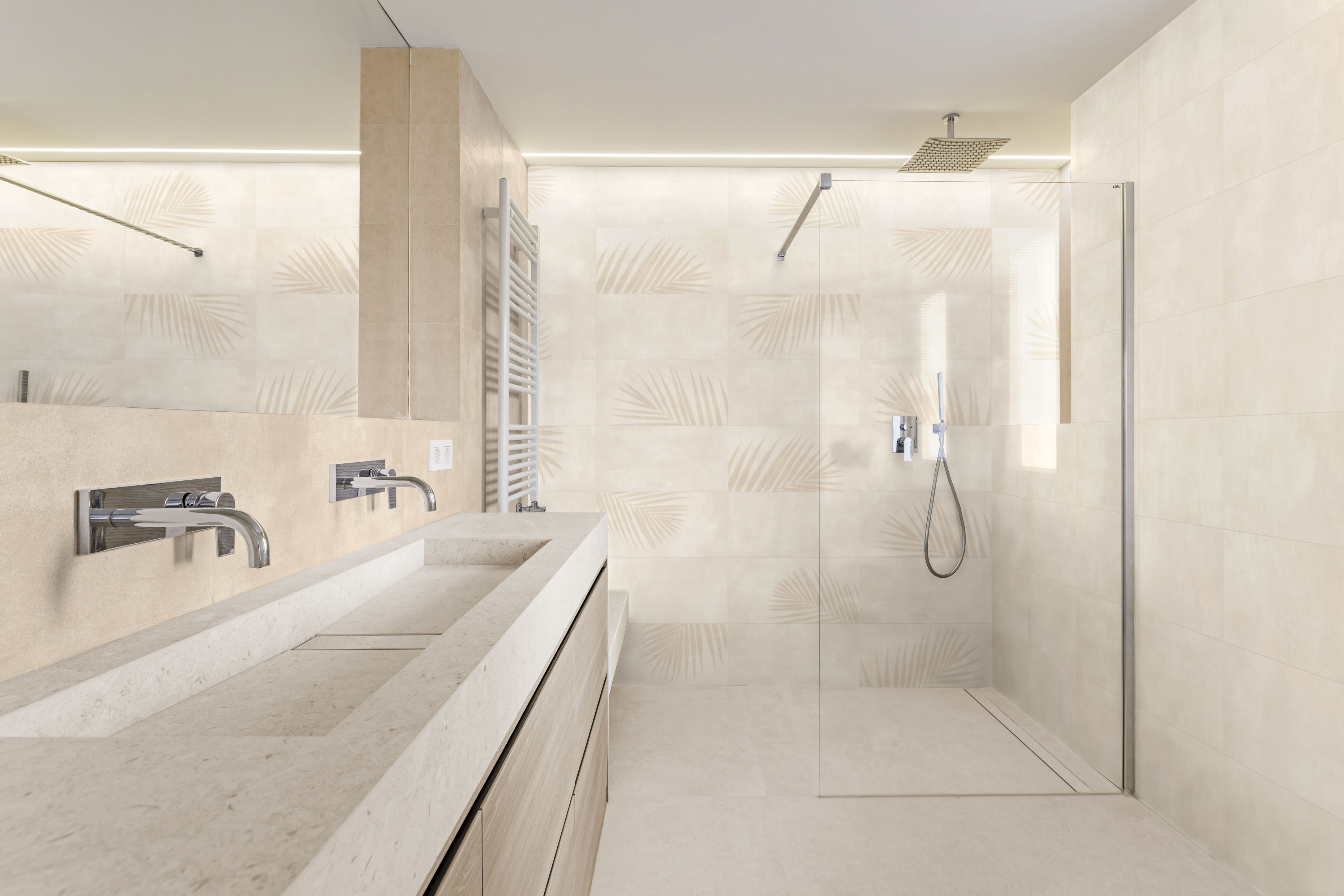 Изображение товара Плитка настенная Global Tile Dominica бежевый 30X60 см 1,62 м² для интерьера