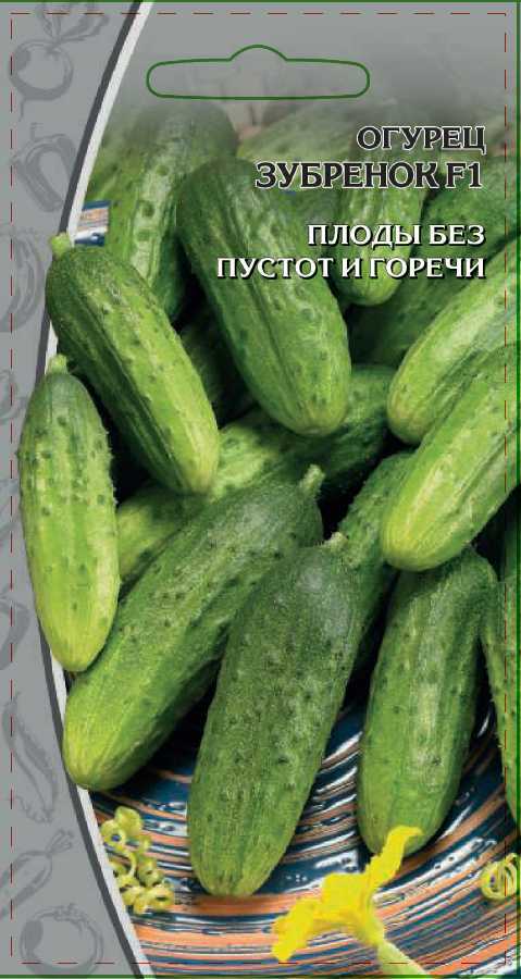 Изображение товара Семена Огурец Зубренок F1 0,25 гр