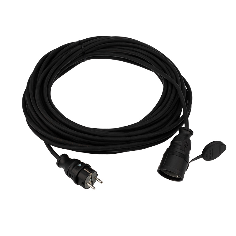 Изображение товара Удлинитель-шнур REXANT 1 гнездо 20 м морозостойкий с заземлением IP44