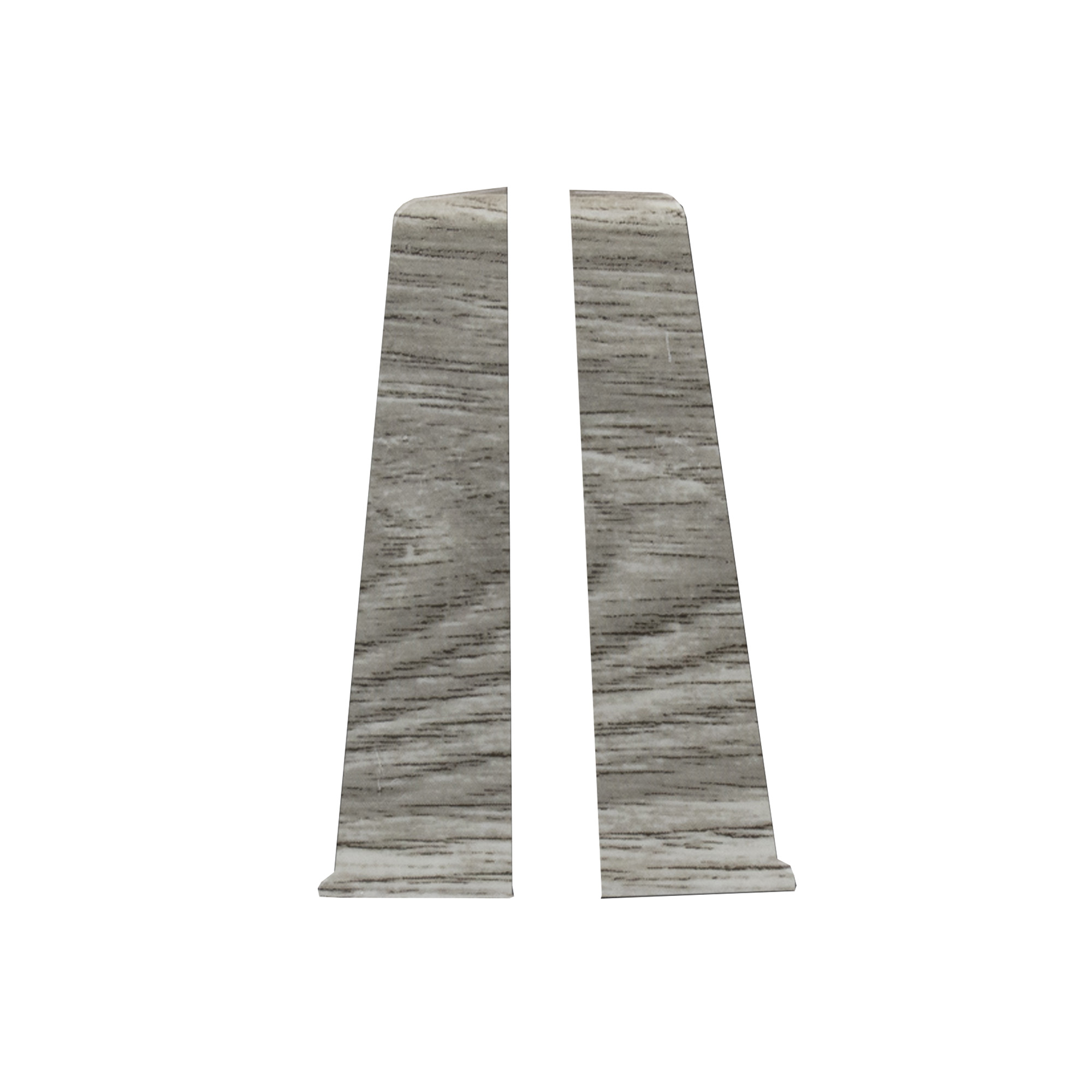 Изображение товара Заглушки торцевые пластиковые 02 Дуб монгольский серый (пара)