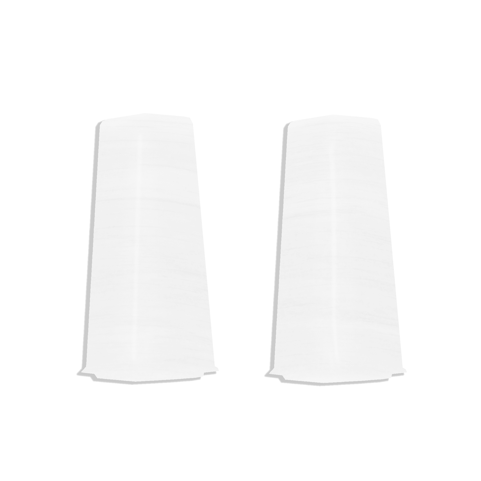 Изображение товара Угол наружный пластиковый 17 Белый айсберг 2 шт для фасадов и отделки