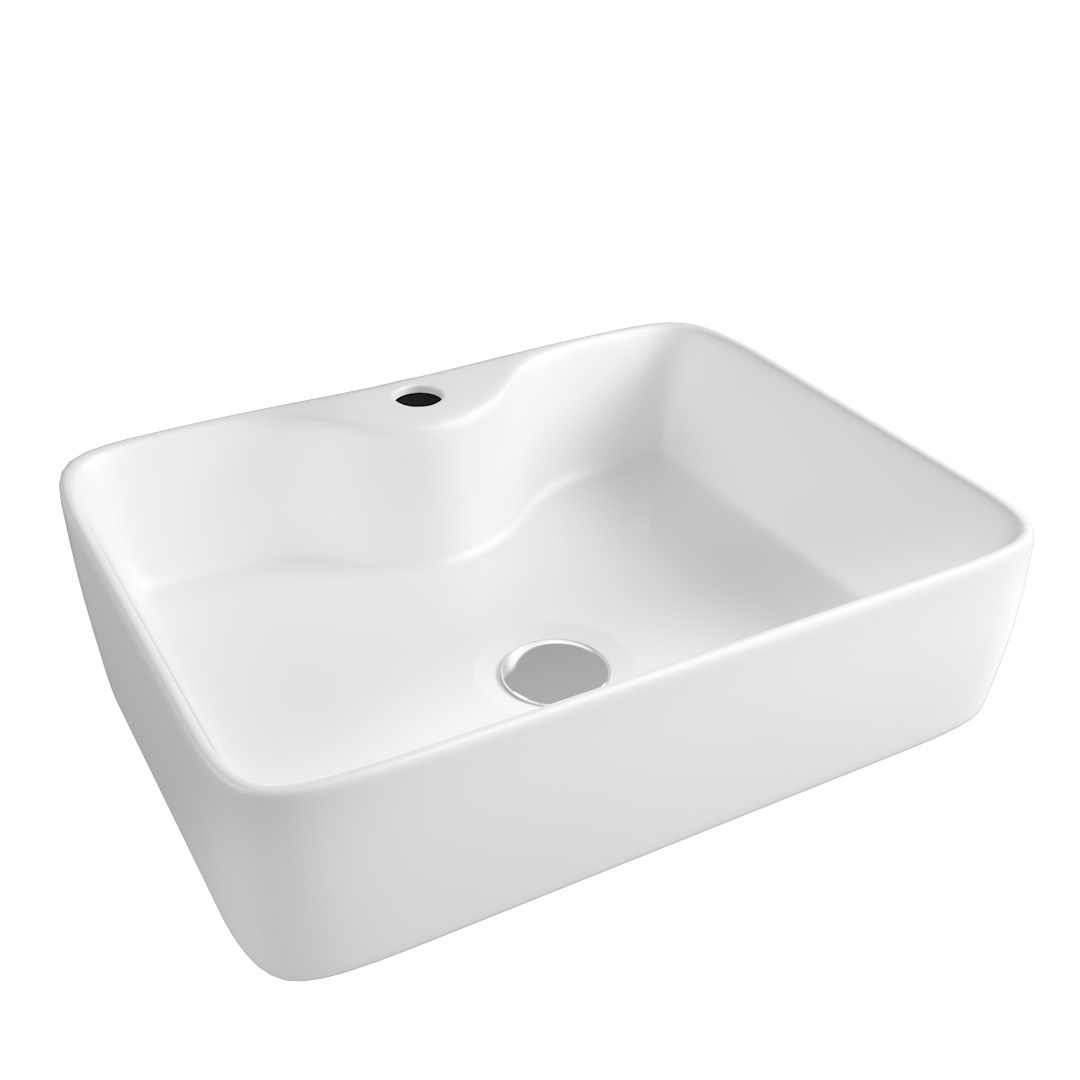 Изображение товара Раковина для ванной накладная Watersense Eva S 48 белая W00002