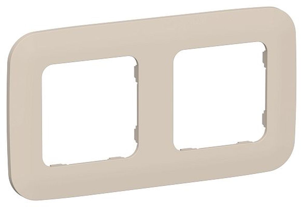 Изображение товара Рамка 2-местная IEK FLITE РУ-2-А-ФлЛ льняной