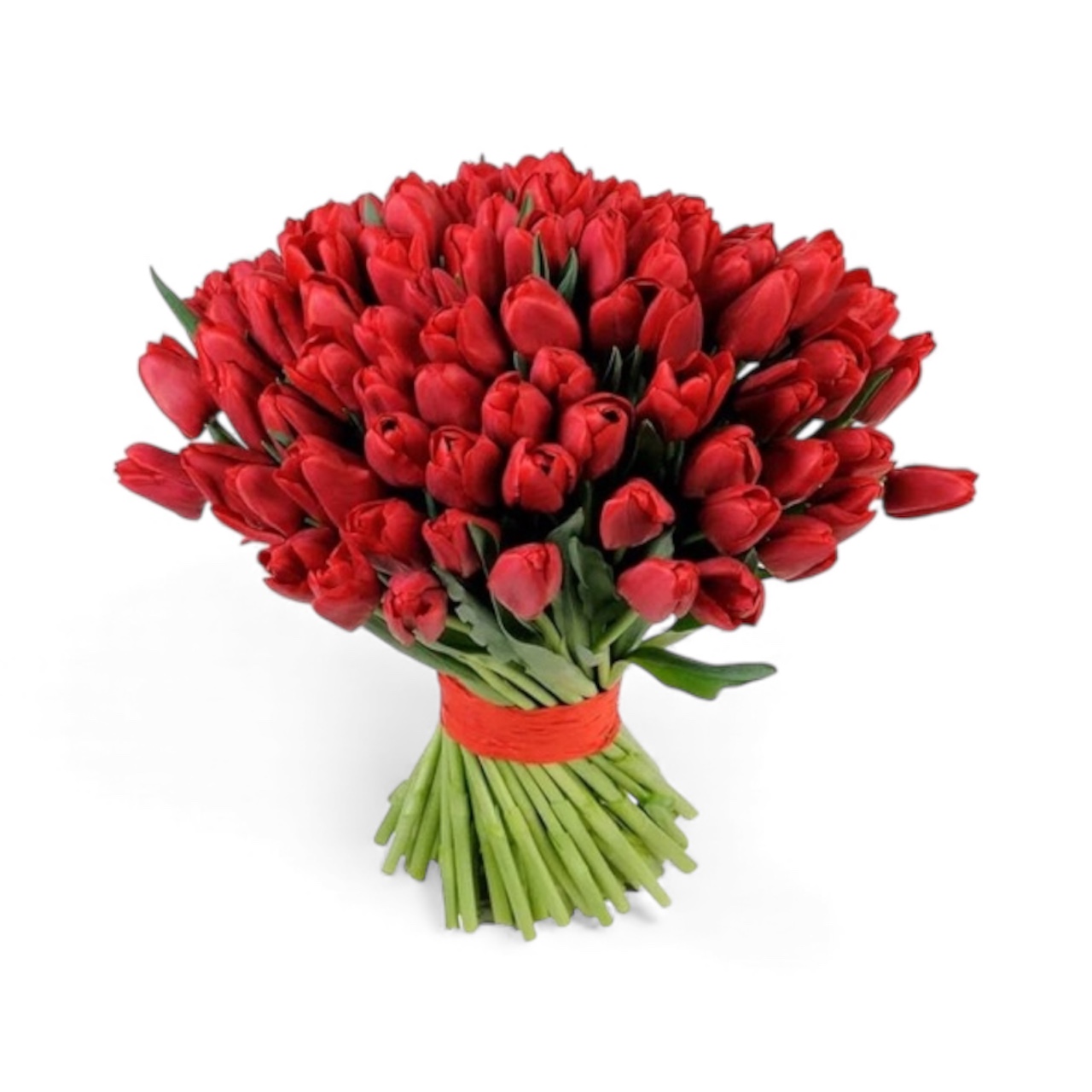 Изображение товара Букет тюльпанов - микс - 101 шт.