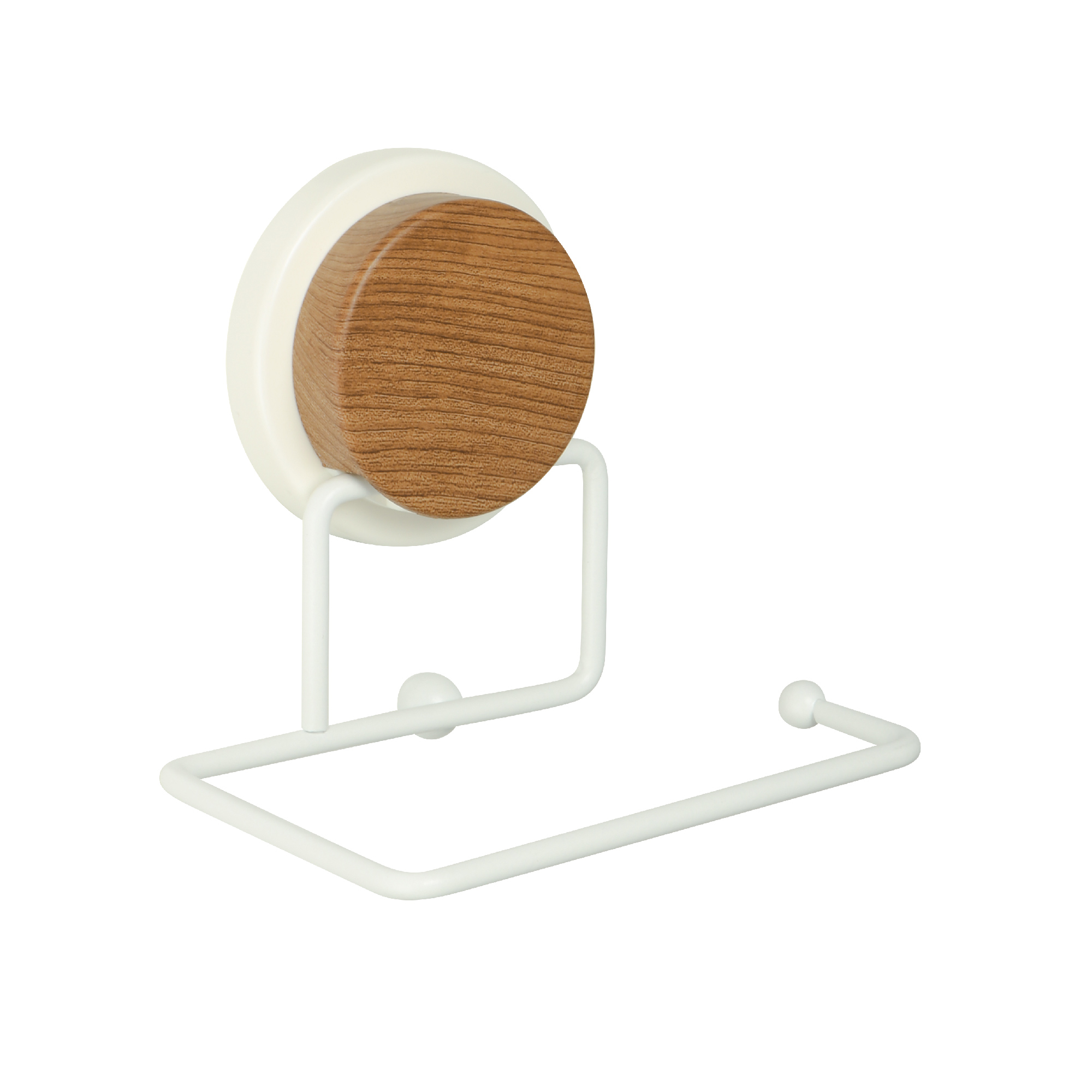 Изображение товара Держатель для туалетной бумаги без крышки Magic White сталь белый