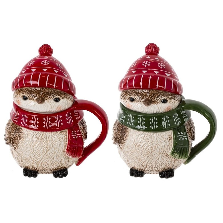 Кружка «Птичка», 500 мл, L14 W11 H17 см, 2в